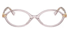 Miu Miu® MU 01XV Eyeglasses MU 01XV 12W1O1 50 - Mauve Transparent