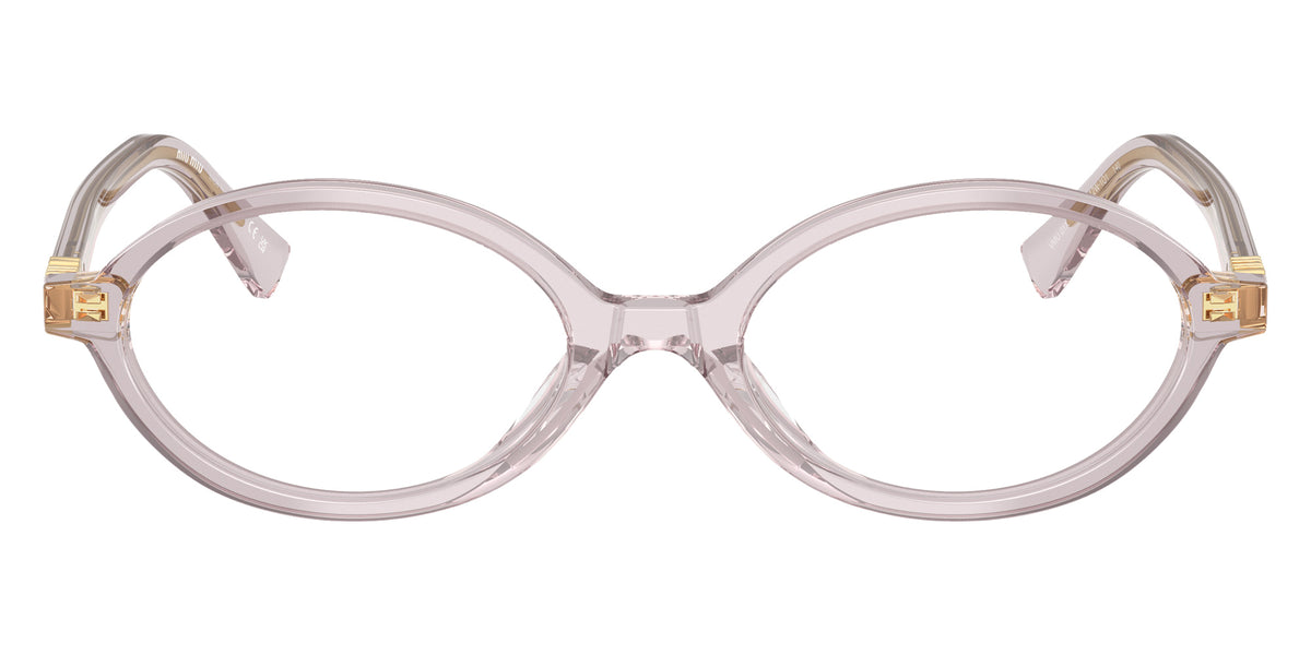 Miu Miu® MU 01XV Eyeglasses MU 01XV 12W1O1 50 - Mauve Transparent
