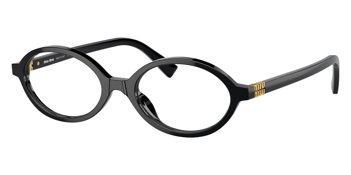 Miu Miu® MU 01XV Eyeglasses MU 01XV 1AB1O1 50 - Black