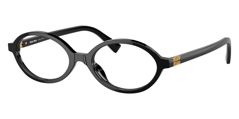 Miu Miu® MU 01XV Eyeglasses MU 01XV 1AB1O1 50 - Black