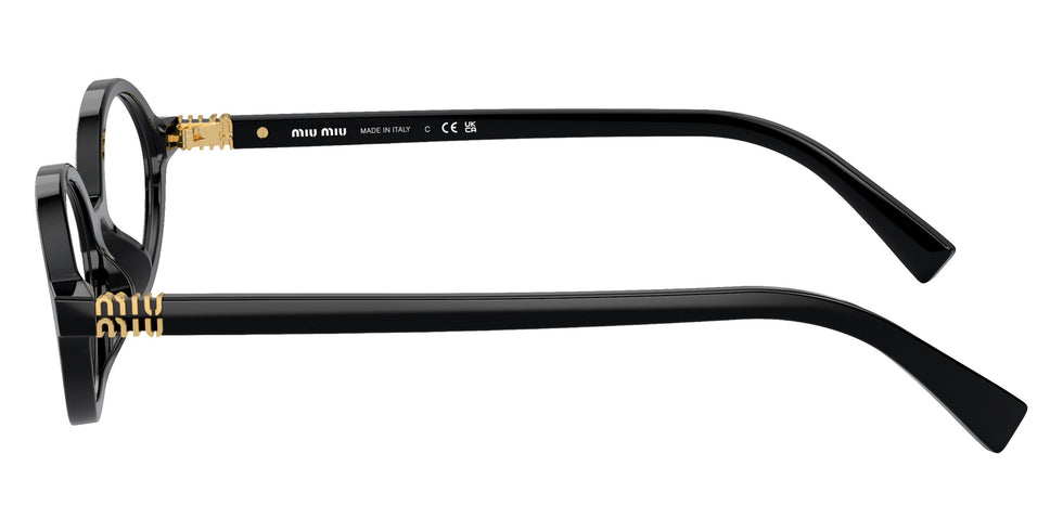 Miu Miu® MU 01XV Eyeglasses MU 01XV 1AB1O1 50 - Black