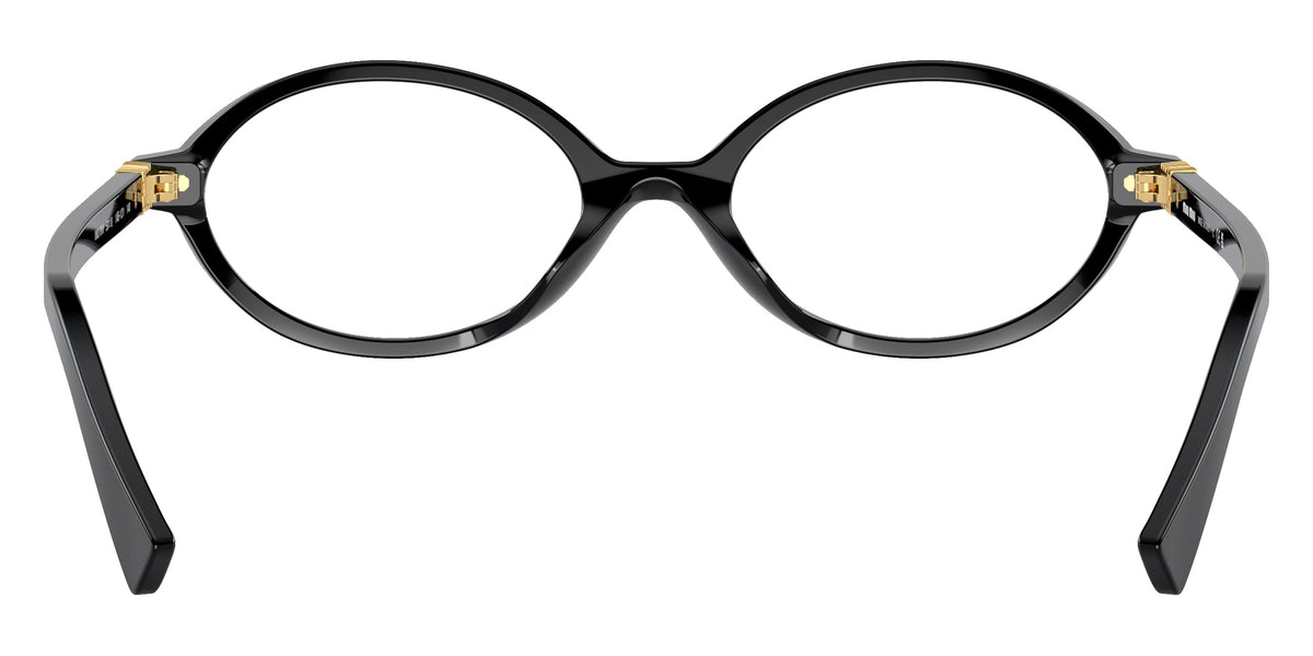 Miu Miu® MU 01XV Eyeglasses MU 01XV 1AB1O1 50 - Black