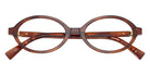 Miu Miu® MU 01XV Eyeglasses MU 01XV 26E1O1 50 - Striped Tobacco
