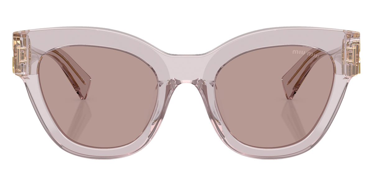 Miu Miu® MU 01YS Sunglasses MU 01YS 12W20I 51 - Mauve Transparent