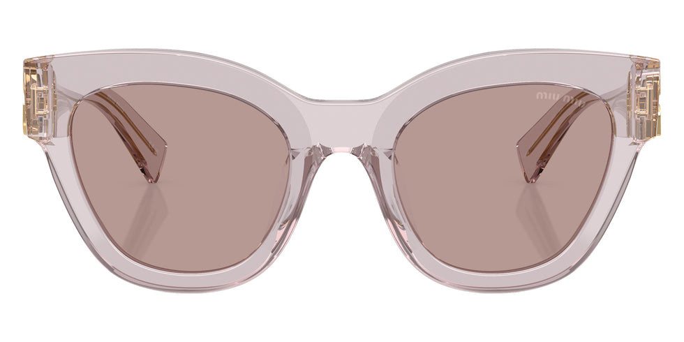 Miu Miu® MU 01YS Sunglasses MU 01YS 12W20I 51 - Mauve Transparent