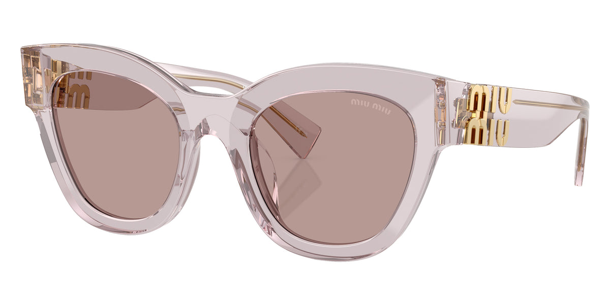 Miu Miu® MU 01YS Sunglasses MU 01YS 12W20I 51 - Mauve Transparent