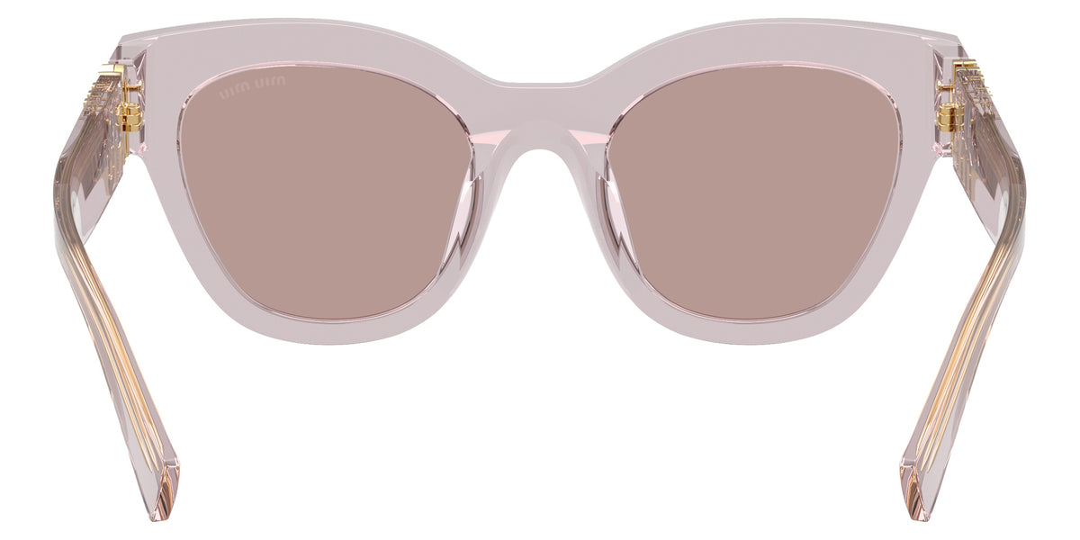 Miu Miu® MU 01YS Sunglasses MU 01YS 12W20I 51 - Mauve Transparent