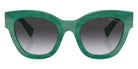 Miu Miu® MU 01YS Sunglasses MU 01YS 15H09S 51 - Green