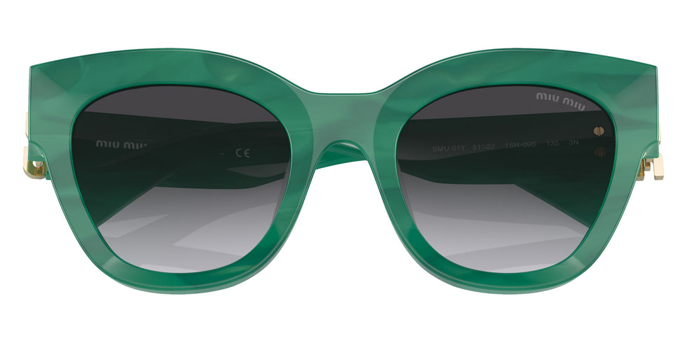 Miu Miu® MU 01YS Sunglasses MU 01YS 15H09S 51 - Green