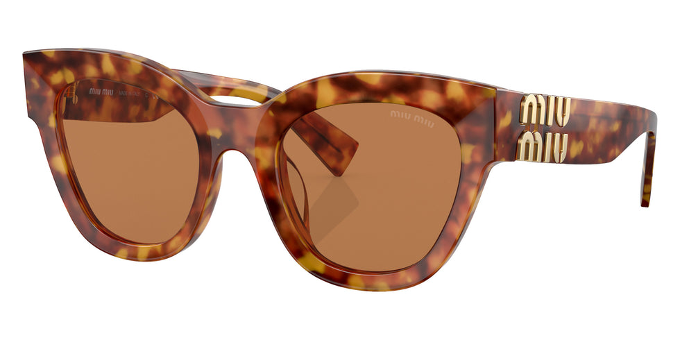 Miu Miu® MU 01YS Sunglasses MU 01YS 4BW2Z1 51 - Light Havana