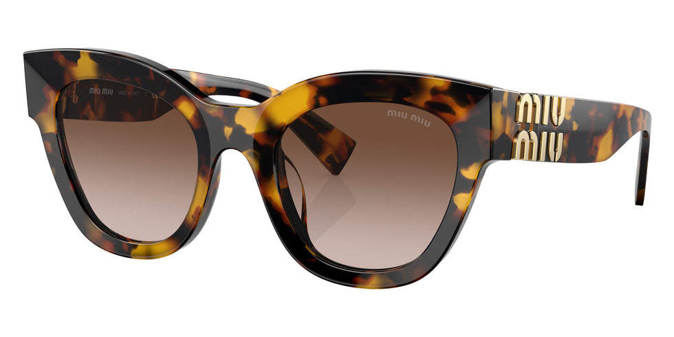 Miu Miu® MU 01YS Sunglasses MU 01YS VAU6S1 51 - Honey Havana