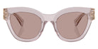Miu Miu® MU 01YSF Sunglasses MU 01YSF 12W20I 51 - Mauve Transparent