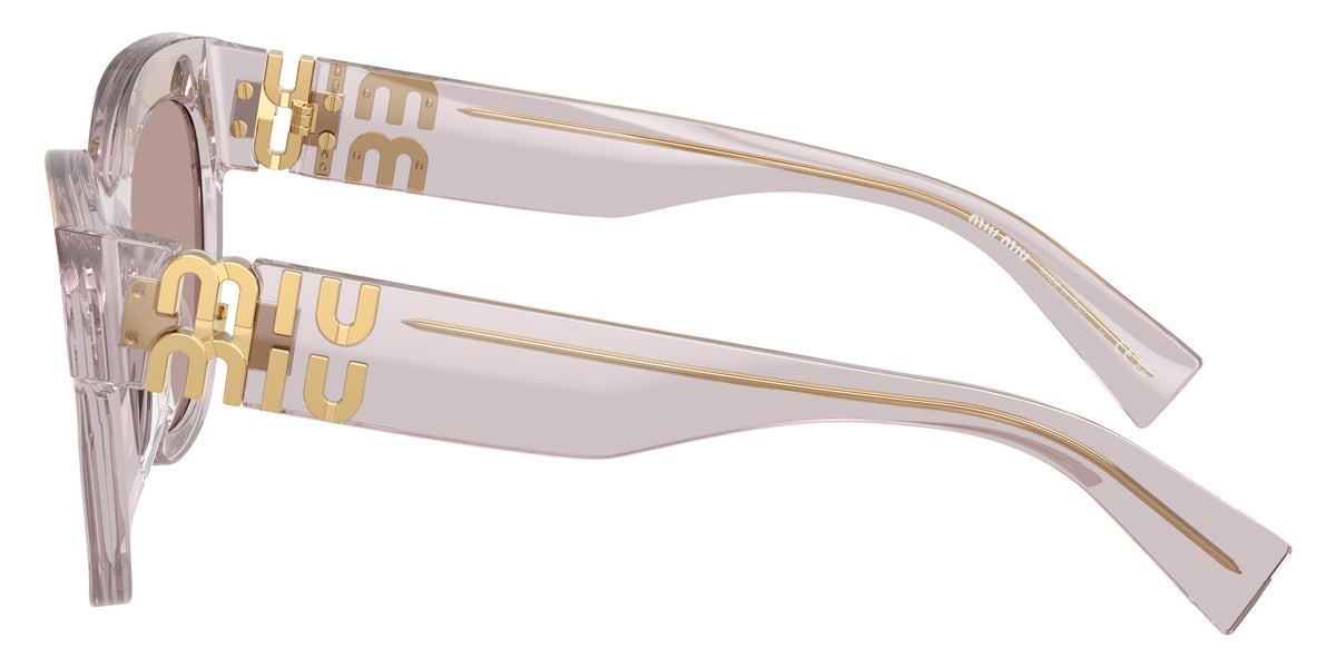 Miu Miu® MU 01YSF Sunglasses MU 01YSF 12W20I 51 - Mauve Transparent