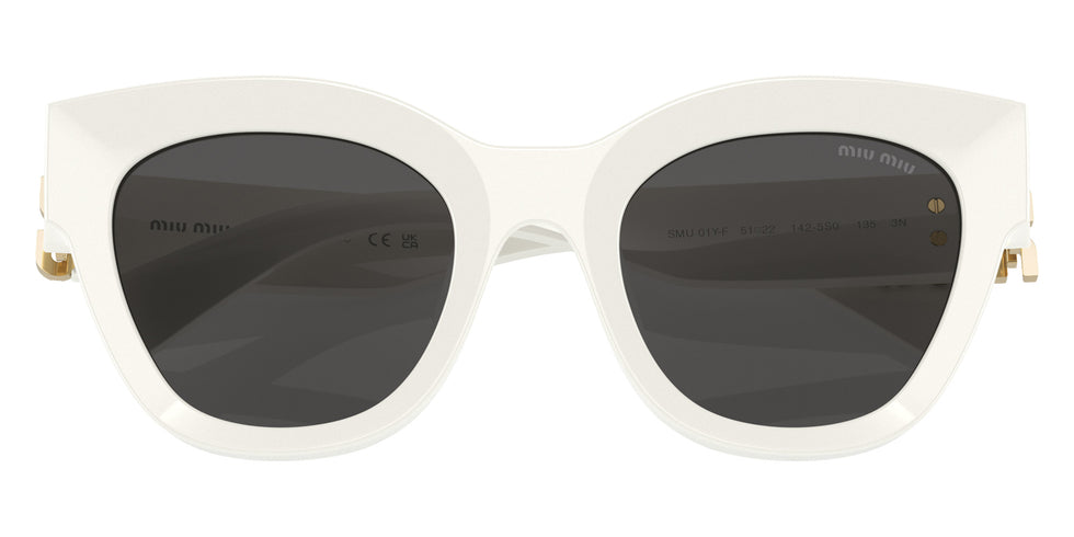 Miu Miu® MU 01YSF Sunglasses MU 01YSF 1425S0 51 - White