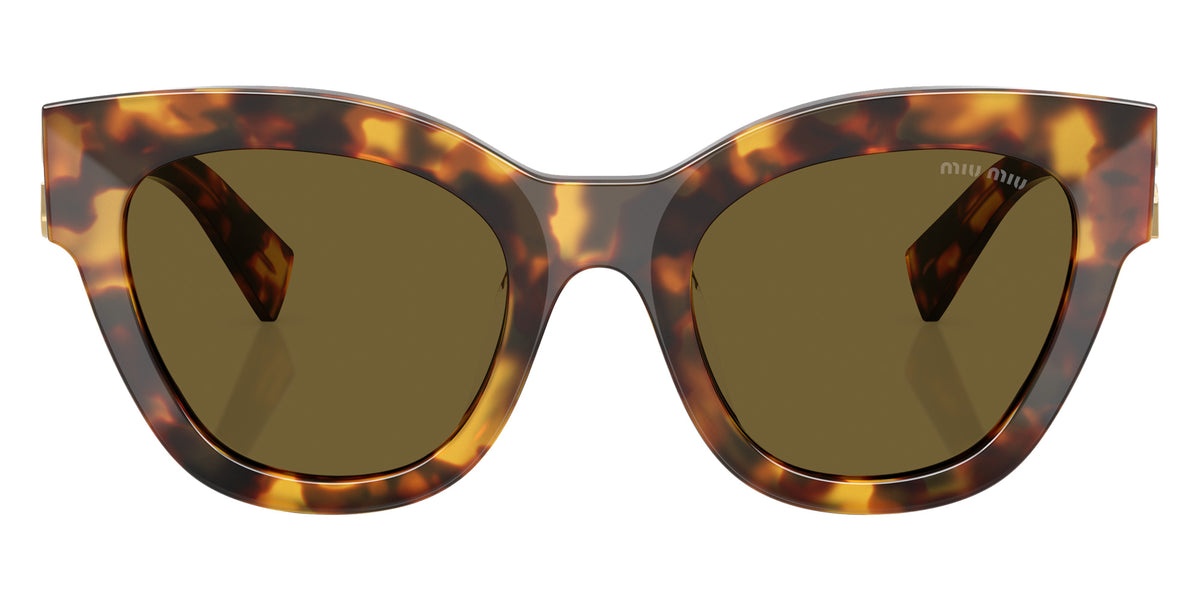 Miu Miu® MU 01YSF Sunglasses MU 01YSF 14L09Z 51 - Havana Honey