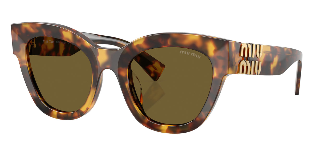 Miu Miu® MU 01YSF Sunglasses MU 01YSF 14L09Z 51 - Havana Honey