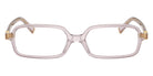 Miu Miu® MU 01YV Eyeglasses MU 01YV 12W1O1 53 - Mauve Transparent