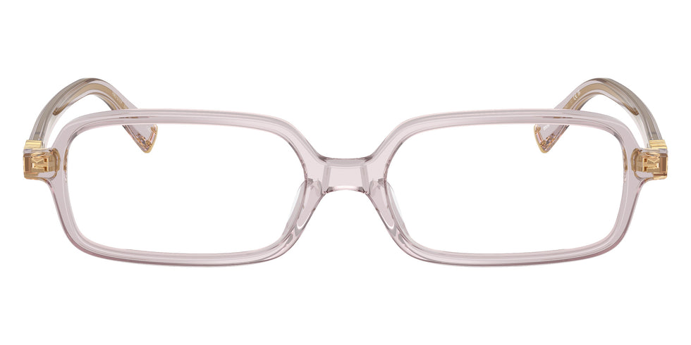 Miu Miu® MU 01YV Eyeglasses MU 01YV 12W1O1 53 - Mauve Transparent