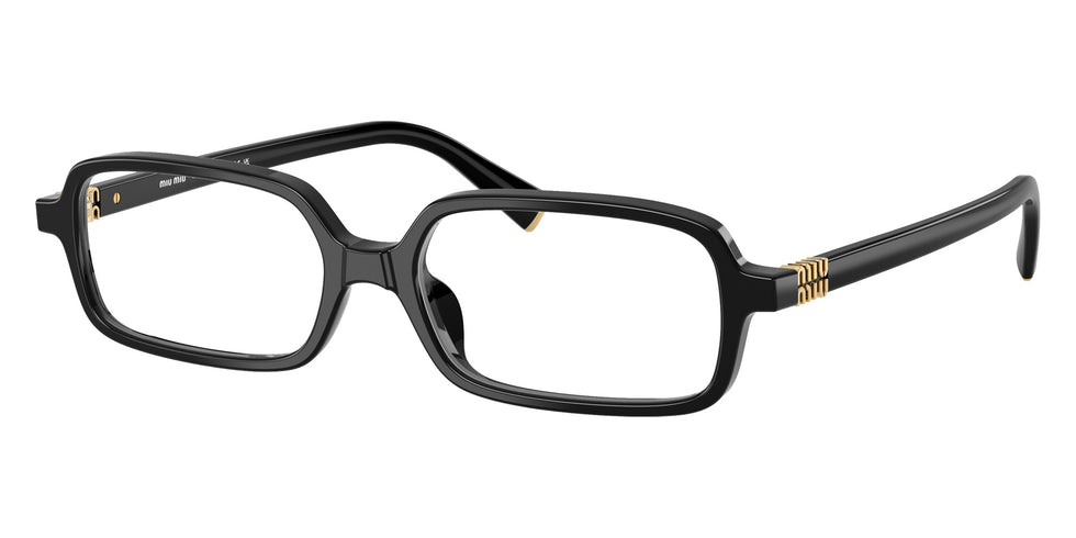 Miu Miu® MU 01YV Eyeglasses MU 01YV 16K1O1 53 - Black