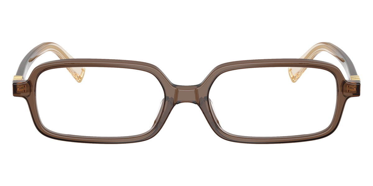 Miu Miu® MU 01YV Eyeglasses MU 01YV 23H1O1 53 - Brown Gradient