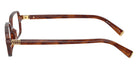 Miu Miu® MU 01YV Eyeglasses MU 01YV 26E1O1 53 - Striped Tobacco