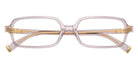 Miu Miu® MU 01YVF Eyeglasses MU 01YVF 12W1O1 53 - Mauve Transparent