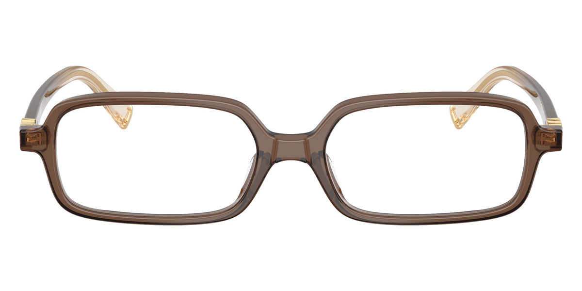 Miu Miu® MU 01YVF Eyeglasses MU 01YVF 23H1O1 53 - Brown Gradient