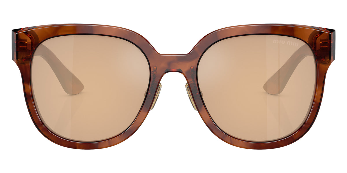 Miu Miu® MU 01ZS Sunglasses MU 01ZS 11Q40D 55 - Striped Tobacco