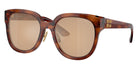 Miu Miu® MU 01ZS Sunglasses MU 01ZS 11Q40D 55 - Striped Tobacco