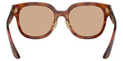 Miu Miu® MU 01ZS Sunglasses MU 01ZS 11Q40D 55 - Striped Tobacco