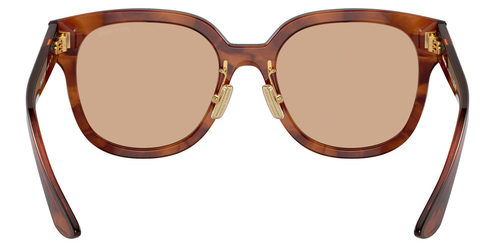 Miu Miu® MU 01ZS Sunglasses MU 01ZS 11Q40D 55 - Striped Tobacco