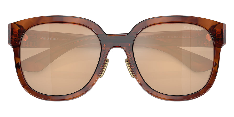 Miu Miu® MU 01ZS Sunglasses MU 01ZS 11Q40D 55 - Striped Tobacco