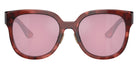 Miu Miu® MU 01ZS Sunglasses MU 01ZS 12Q50D 55 - Striped Garnet