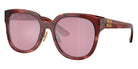 Miu Miu® MU 01ZS Sunglasses MU 01ZS 12Q50D 55 - Striped Garnet