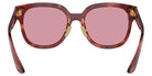 Miu Miu® MU 01ZS Sunglasses MU 01ZS 12Q50D 55 - Striped Garnet