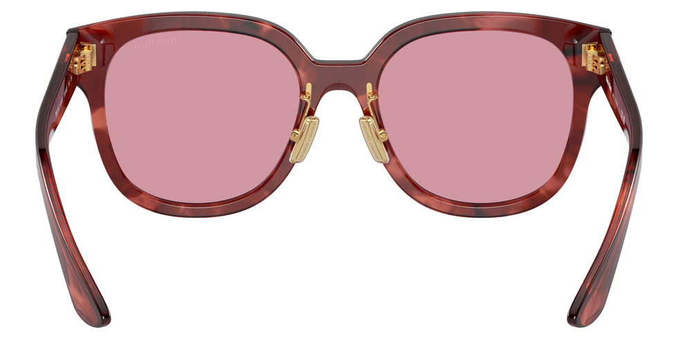 Miu Miu® MU 01ZS Sunglasses MU 01ZS 12Q50D 55 - Striped Garnet