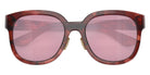 Miu Miu® MU 01ZS Sunglasses MU 01ZS 12Q50D 55 - Striped Garnet
