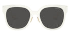 Miu Miu® MU 01ZS Sunglasses MU 01ZS 1425S0 55 - White