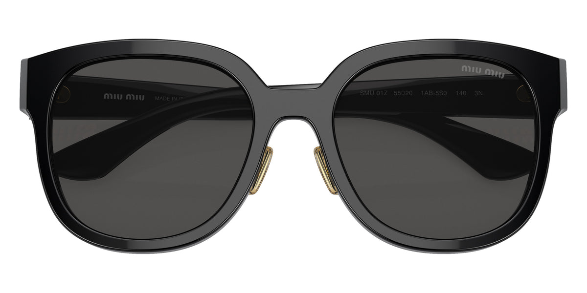 Miu Miu® MU 01ZS Sunglasses MU 01ZS 1AB5S0 55 - Black