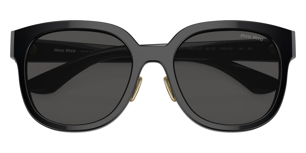Miu Miu® MU 01ZS Sunglasses MU 01ZS 1AB5S0 55 - Black