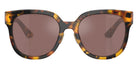 Miu Miu® MU 01ZS Sunglasses MU 01ZS VAU70D 55 - Honey Havana