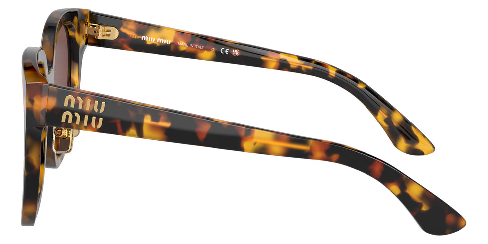Miu Miu® MU 01ZS Sunglasses MU 01ZS VAU70D 55 - Honey Havana