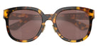 Miu Miu® MU 01ZS Sunglasses MU 01ZS VAU70D 55 - Honey Havana