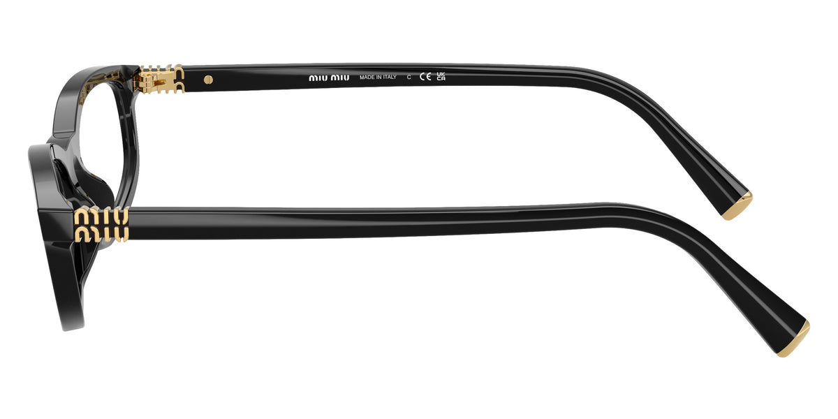 Miu Miu® MU 01ZVF Eyeglasses MU 01ZVF 16K1O1 54 - Black