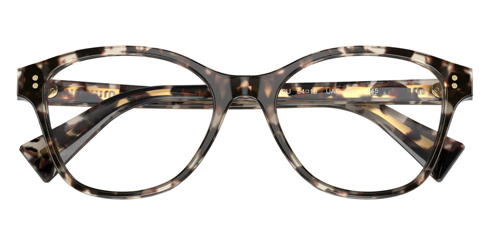 Miu Miu® MU 02UV Eyeglasses MU 02UV UAO1O1 54 - Havana