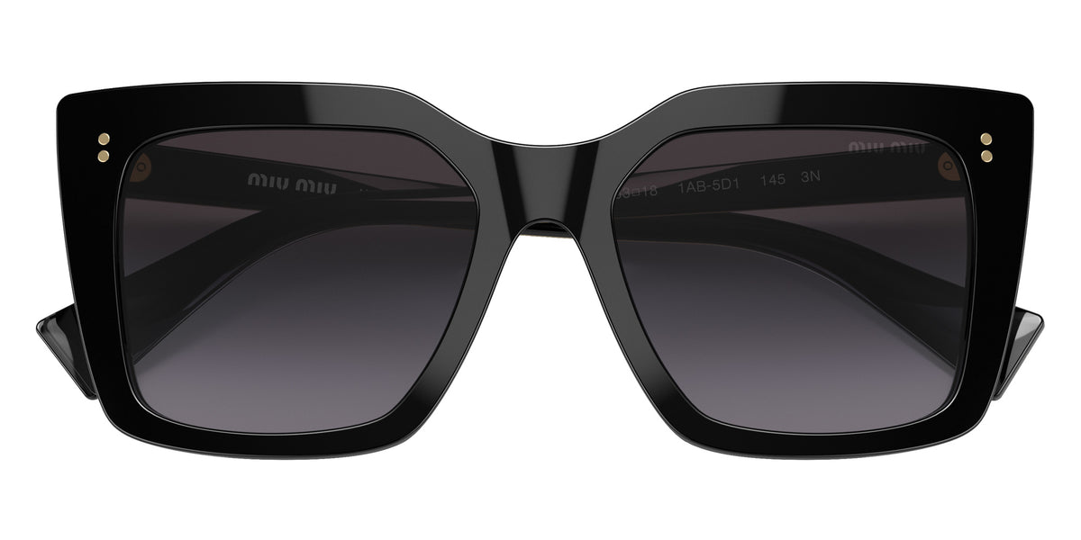 Miu Miu® MU 02WS Sunglasses MU 02WS 1AB5D1 53 - Black
