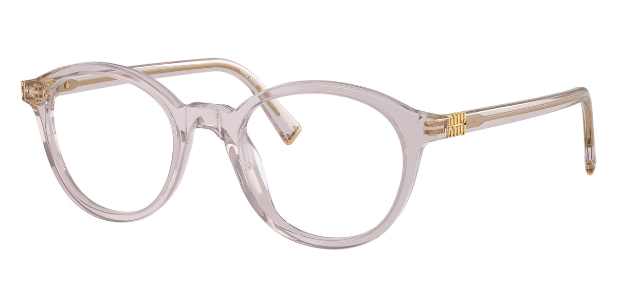 Miu Miu® MU 02WV Eyeglasses MU 02WV 12W1O1 50 - Mauve Transparent