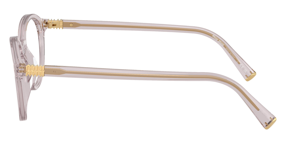 Miu Miu® MU 02WV Eyeglasses MU 02WV 12W1O1 50 - Mauve Transparent