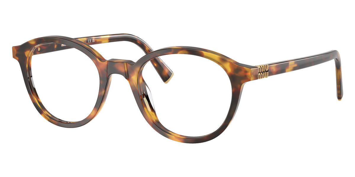 Miu Miu® MU 02WV Eyeglasses MU 02WV 14L1O1 50 - Honey Havana