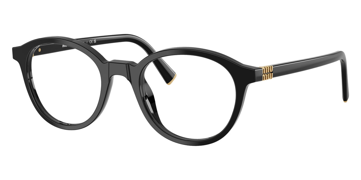 Miu Miu® MU 02WV Eyeglasses MU 02WV 16K1O1 50 - Black